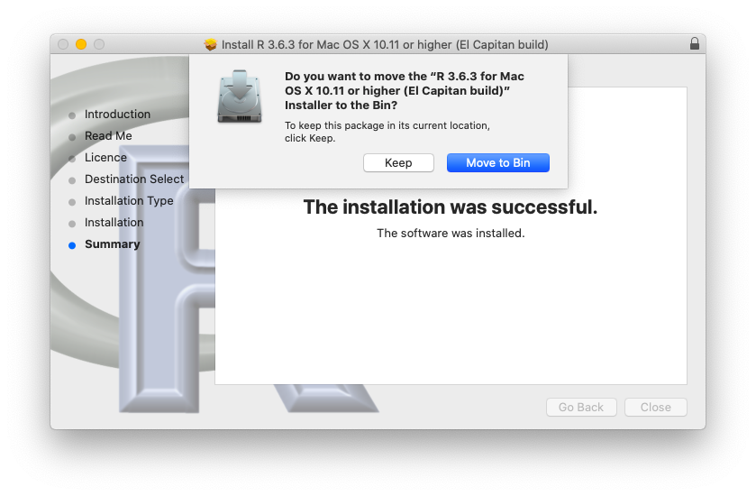 r program download for mac