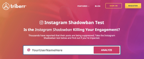 How to run an Instagram shadowban test on Triberr How to run an Instagram shadowban test on Triberr