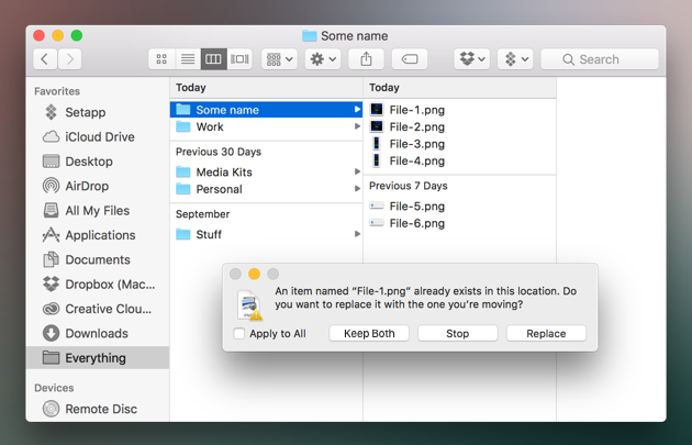 manage files on mac
