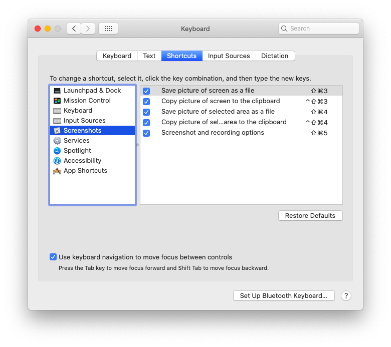 keyboard shortcut mac restart