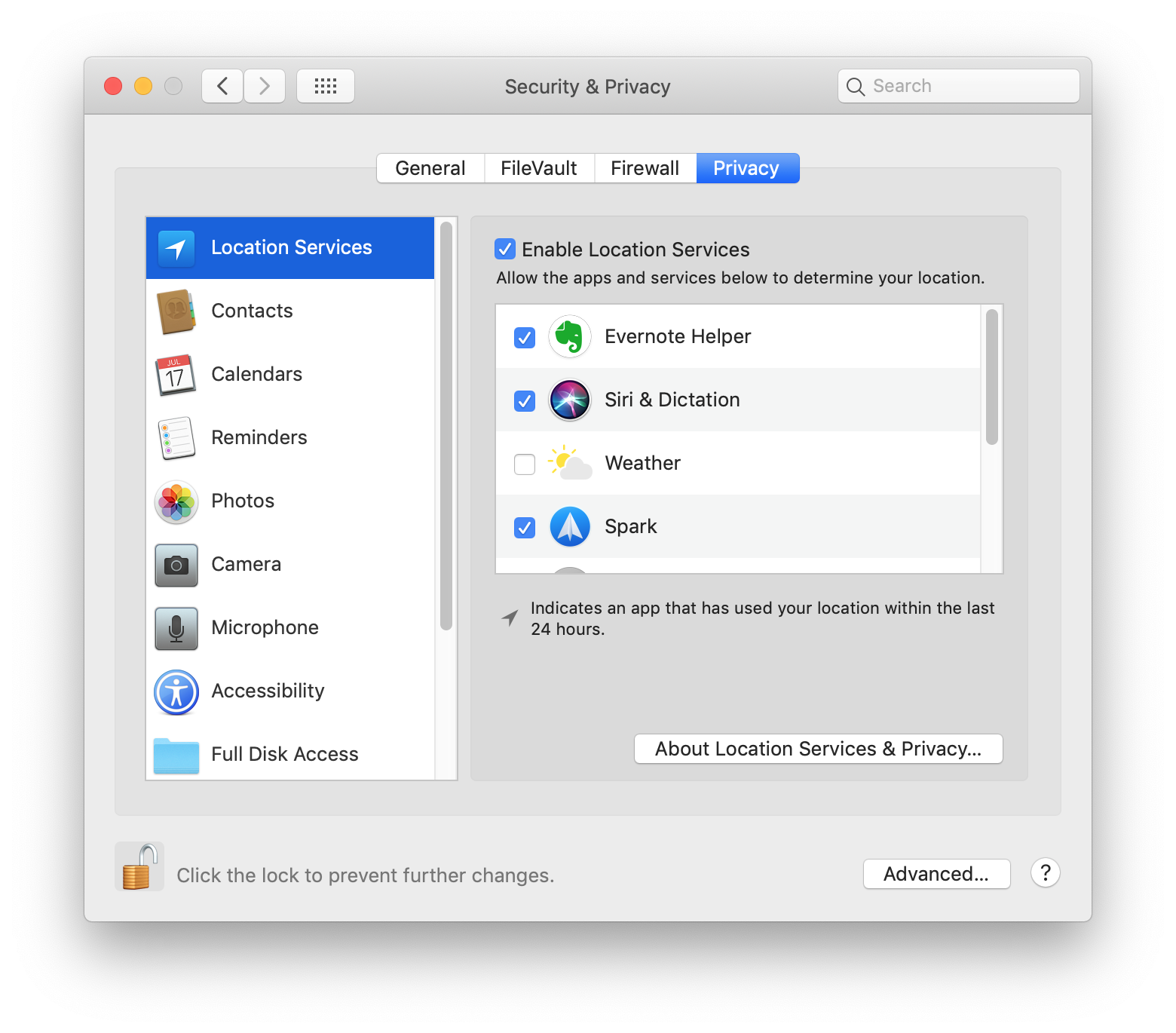 How to enable and disable location services on your Mac