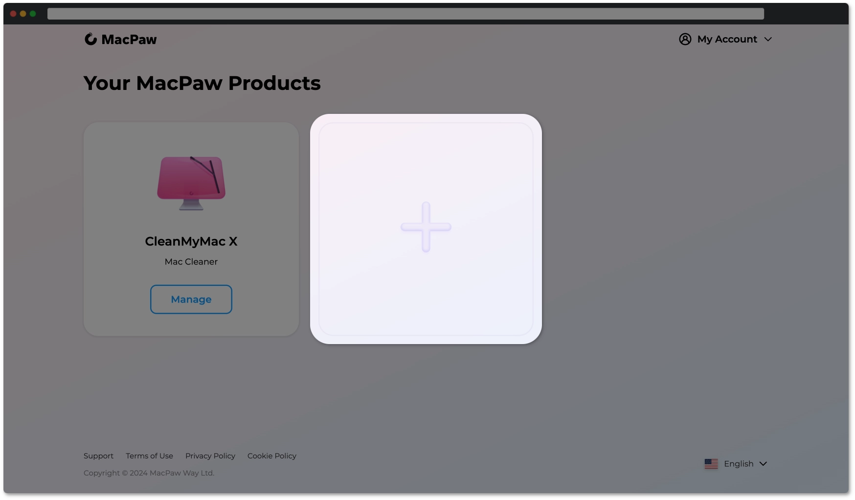 Loyalty discount at the MacPaw account