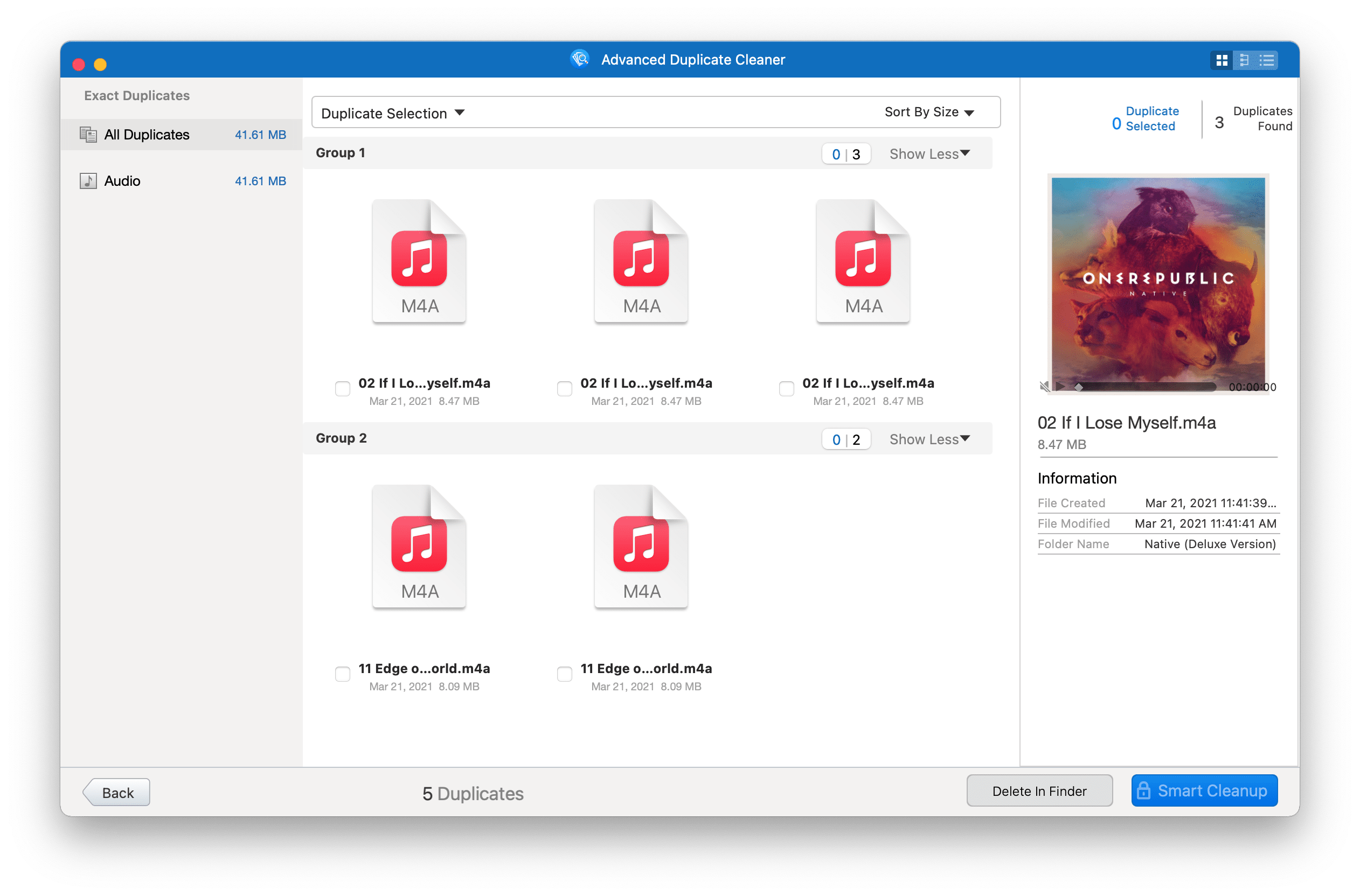 duplicates cleaner for mac app