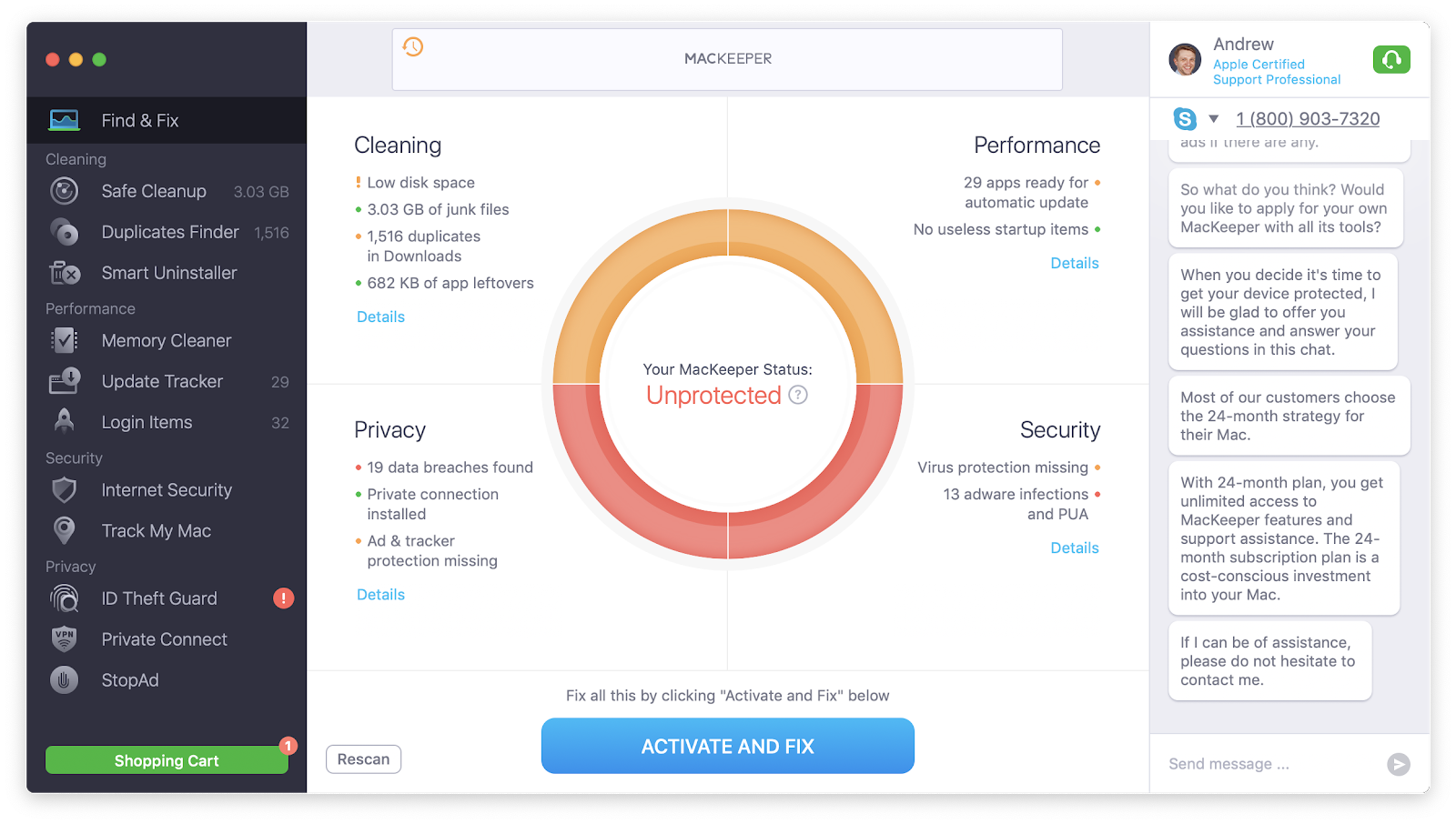 mac cleaner malware