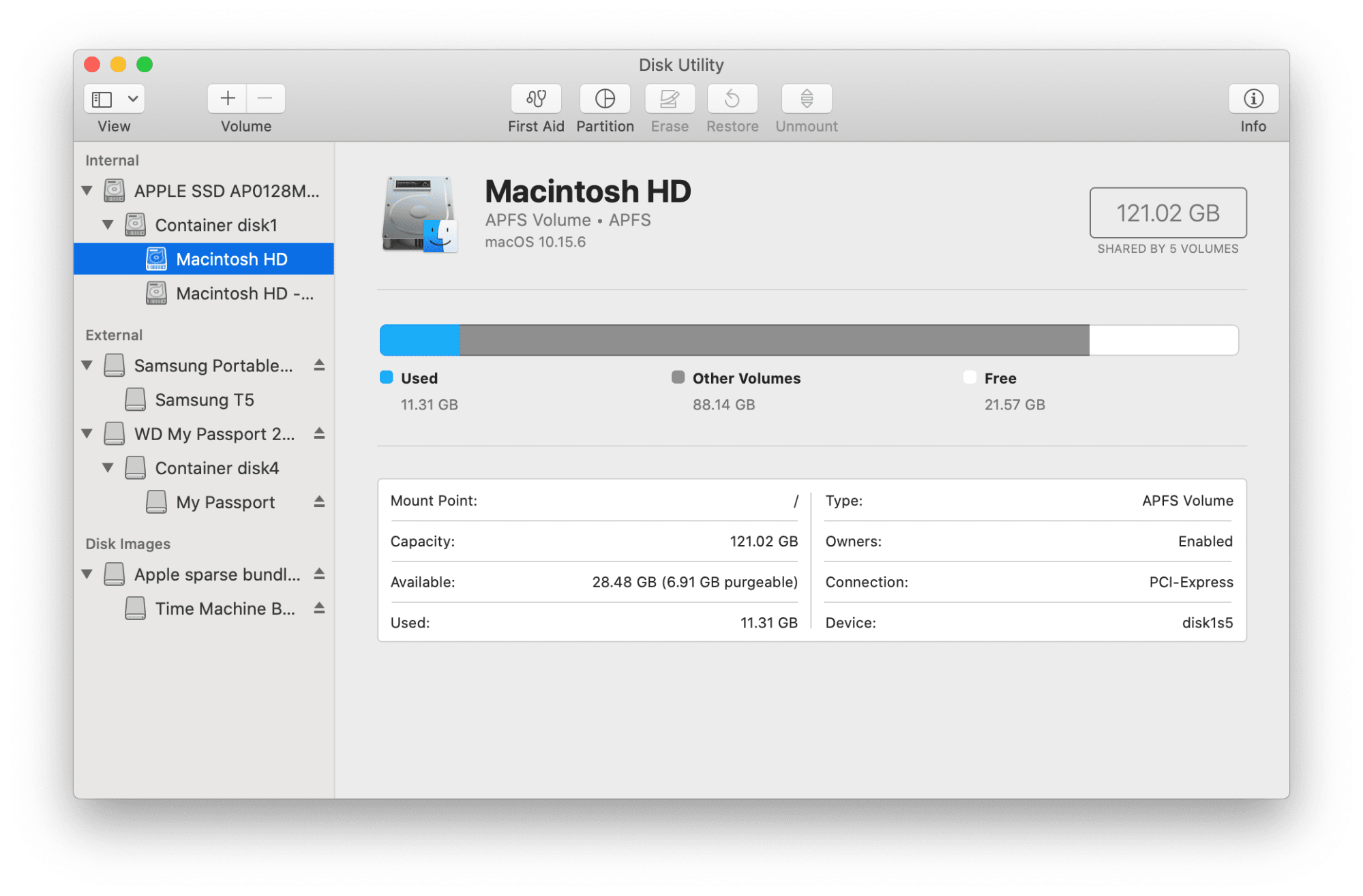 disk utility for mac