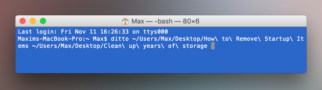 How to merge folders with Terminal