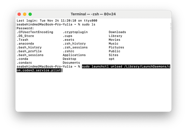 Terminal window