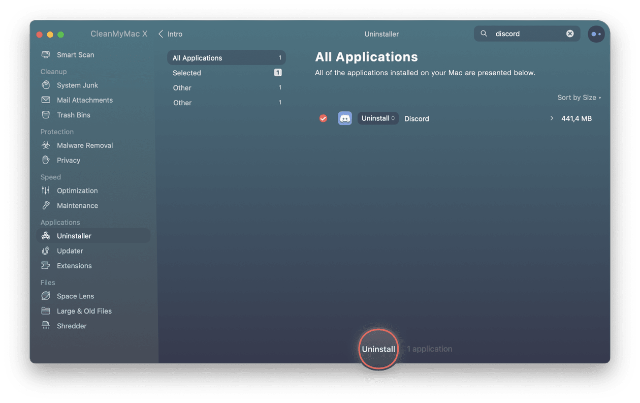 How to uninstall Discord automatically