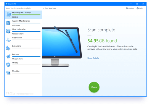CleanMyPC Crack