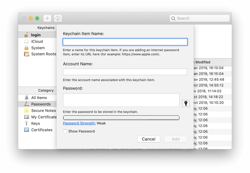 mac keychain access vulnerability