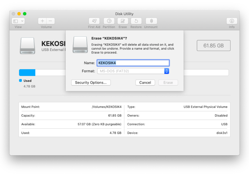 Usb Disk Utility For Mac