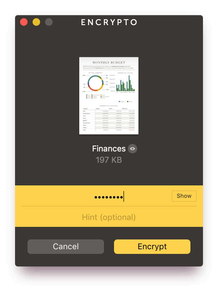 encrypto app