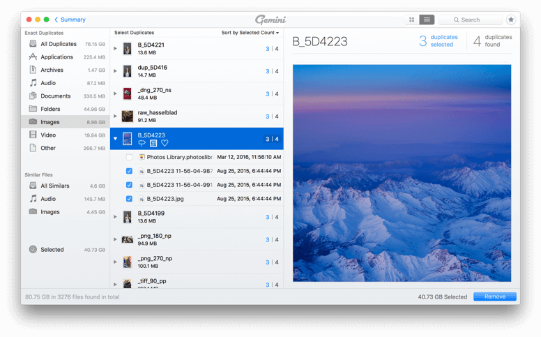 duplicate photos cleaner mac