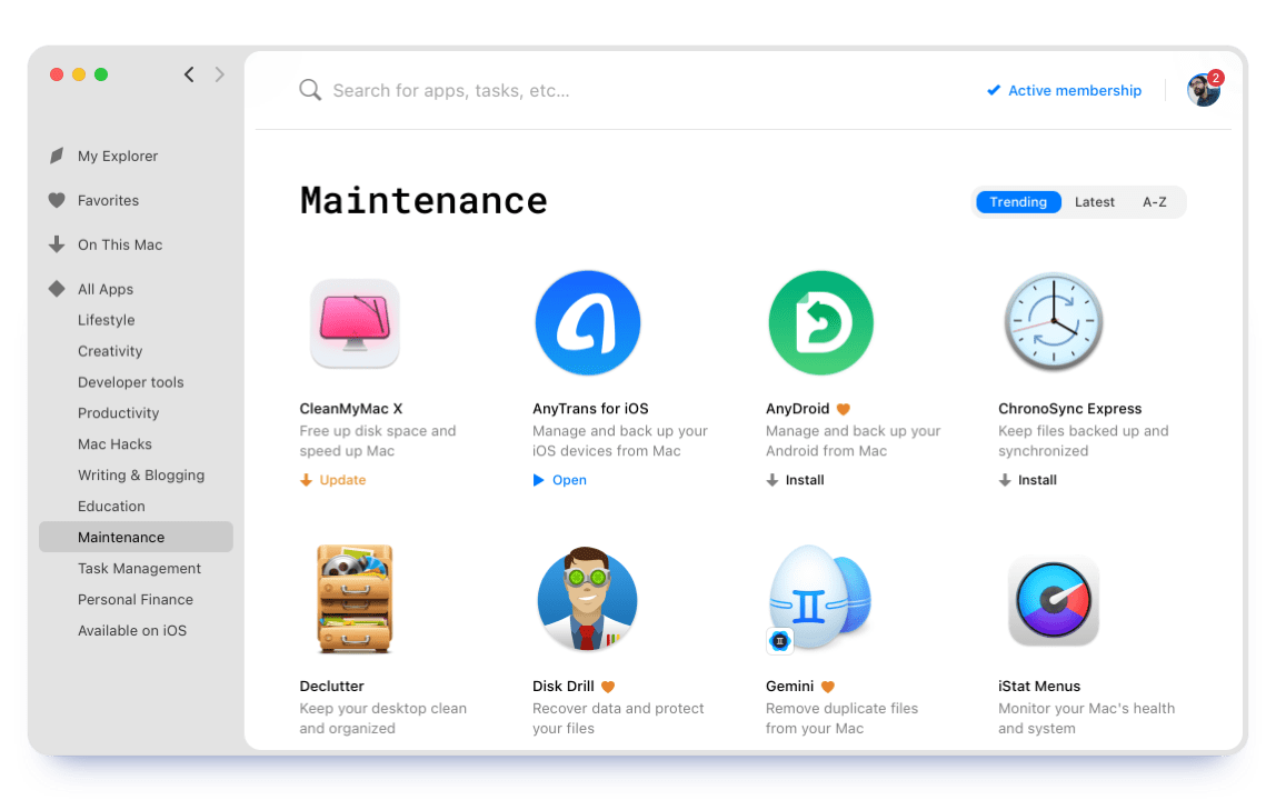 Setapp | A suite of Mac apps for all tasks