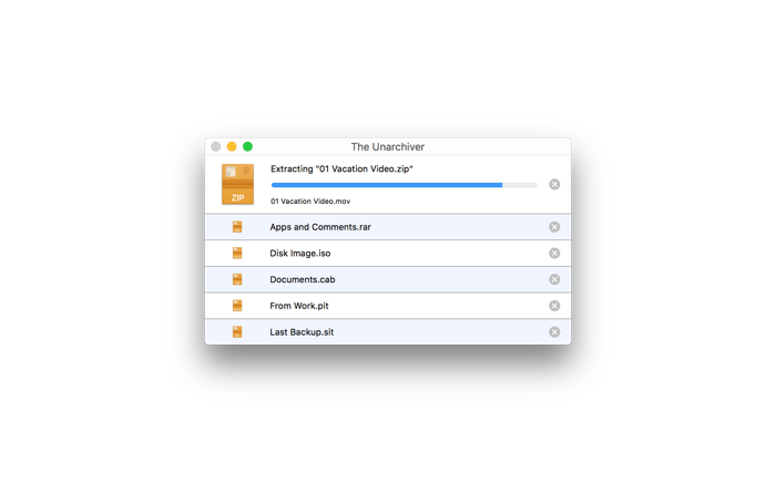 7z file unarchiver mac