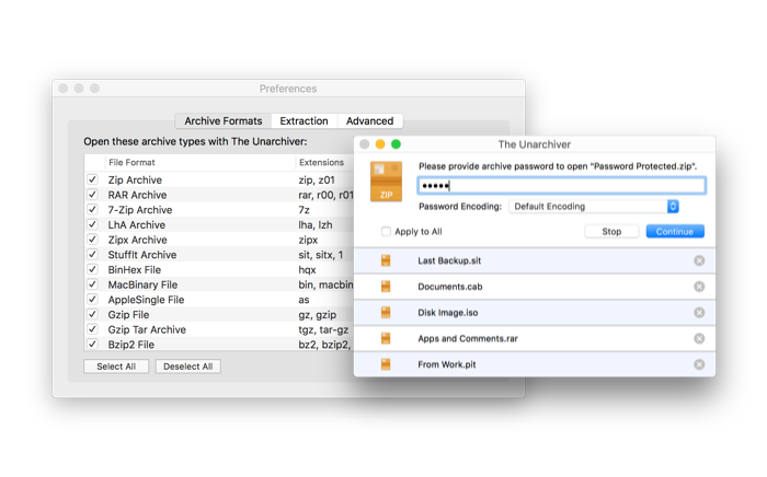 unarchiver mac download free